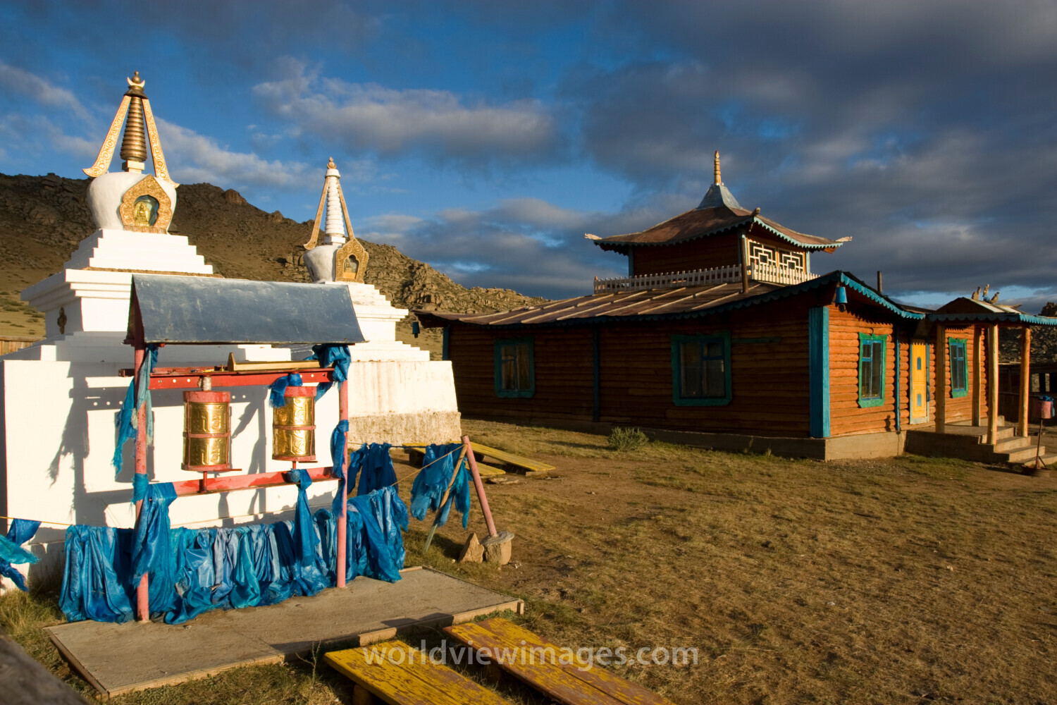Buddhist Temple in Mongolia