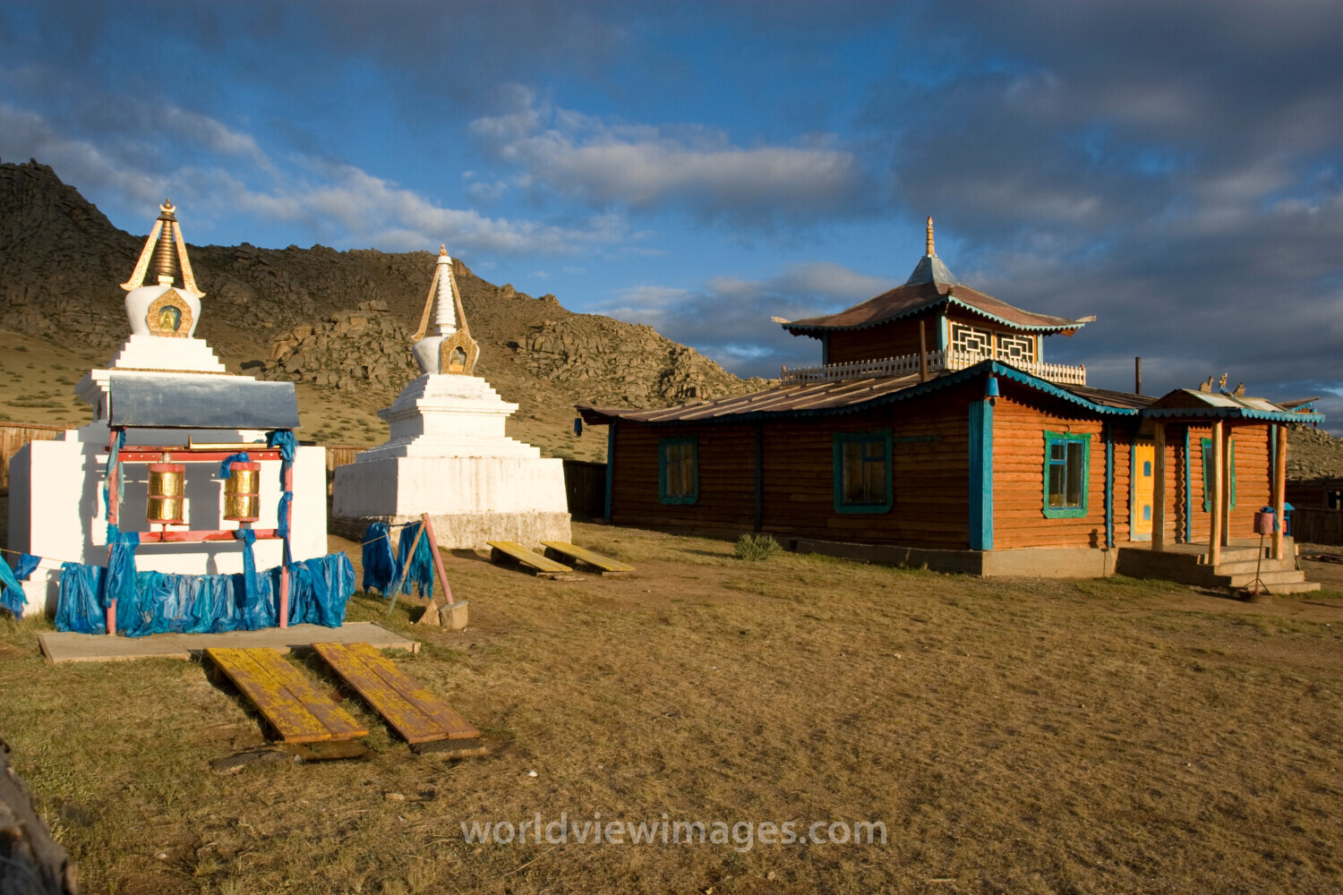 Buddhist Temple in Mongolia