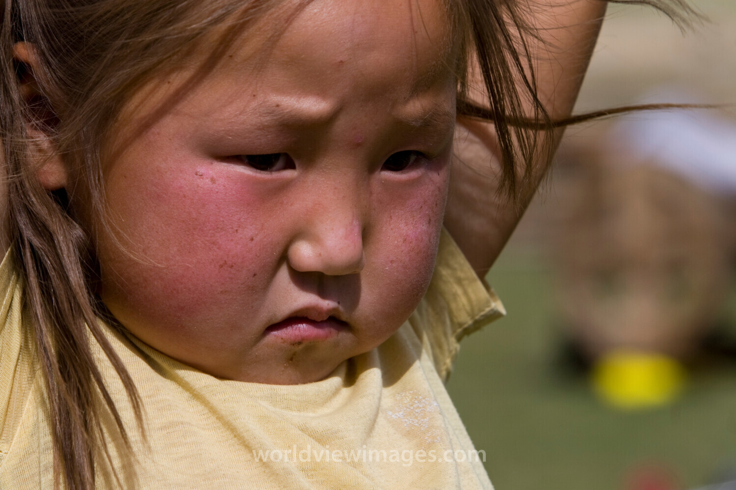 Girl in Mongolia