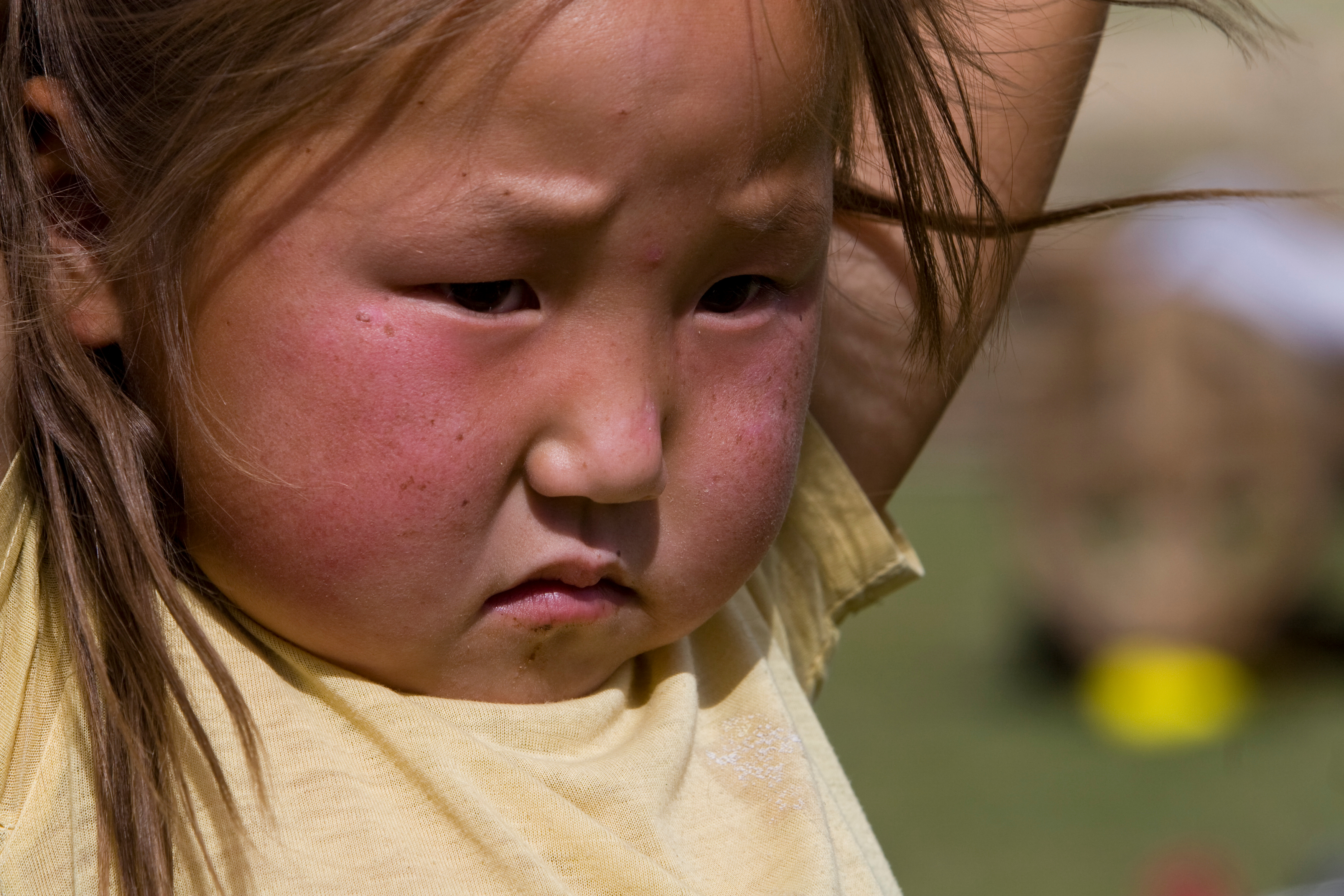 Girl in Mongolia