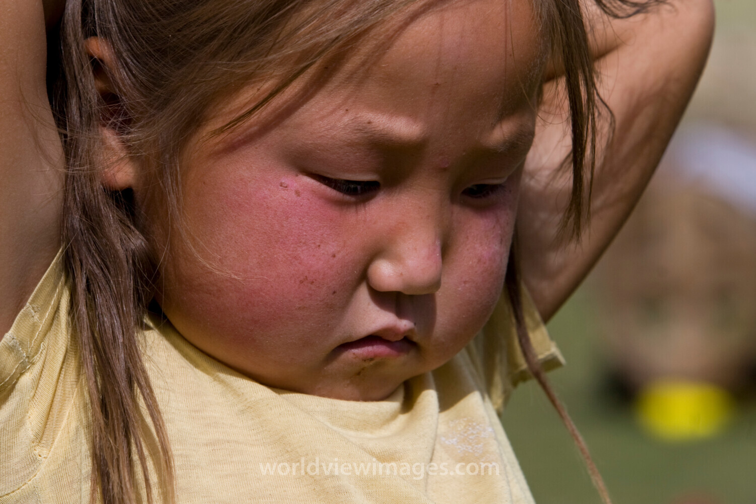 Girl in Mongolia