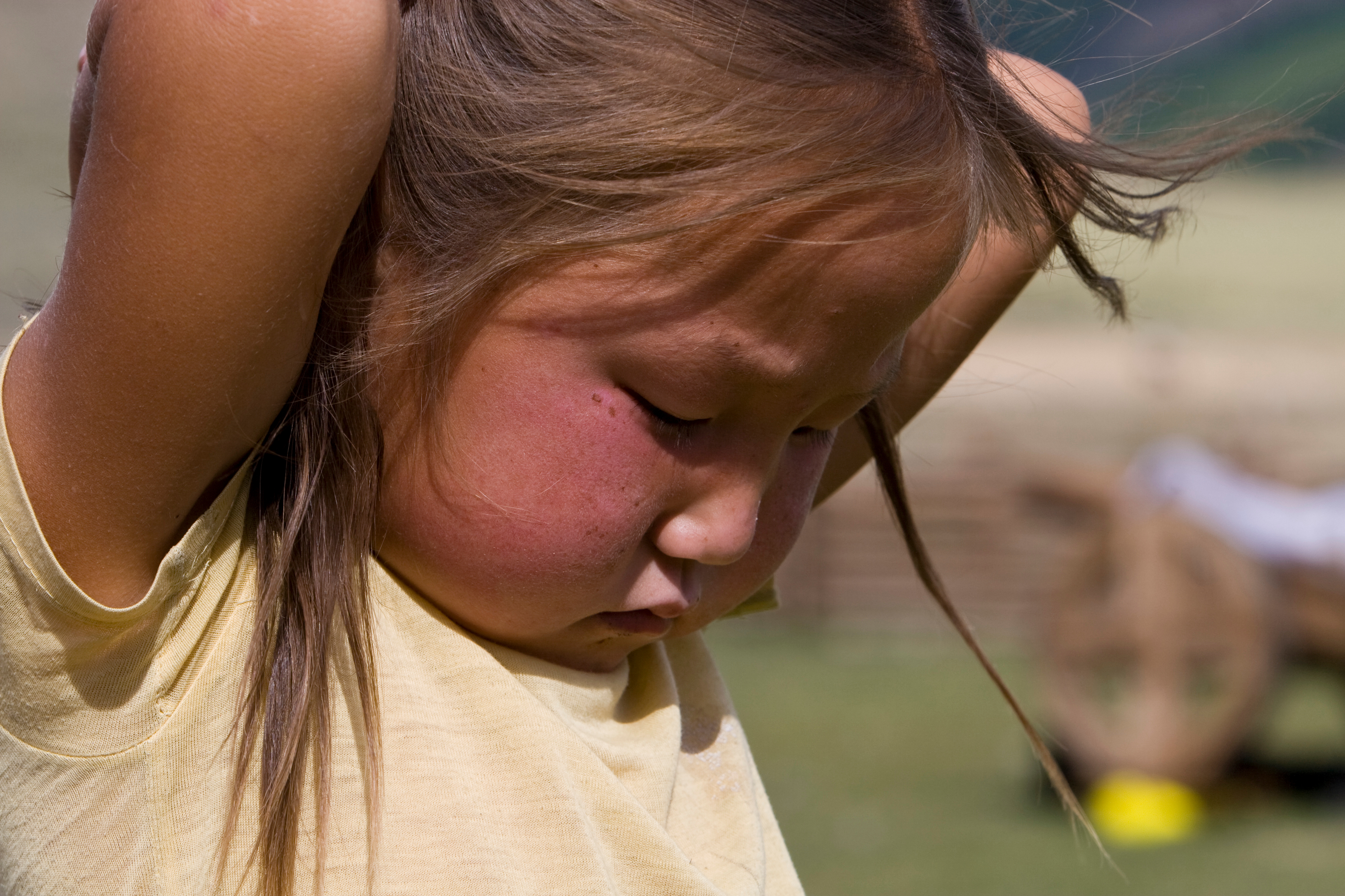 Girl in Mongolia