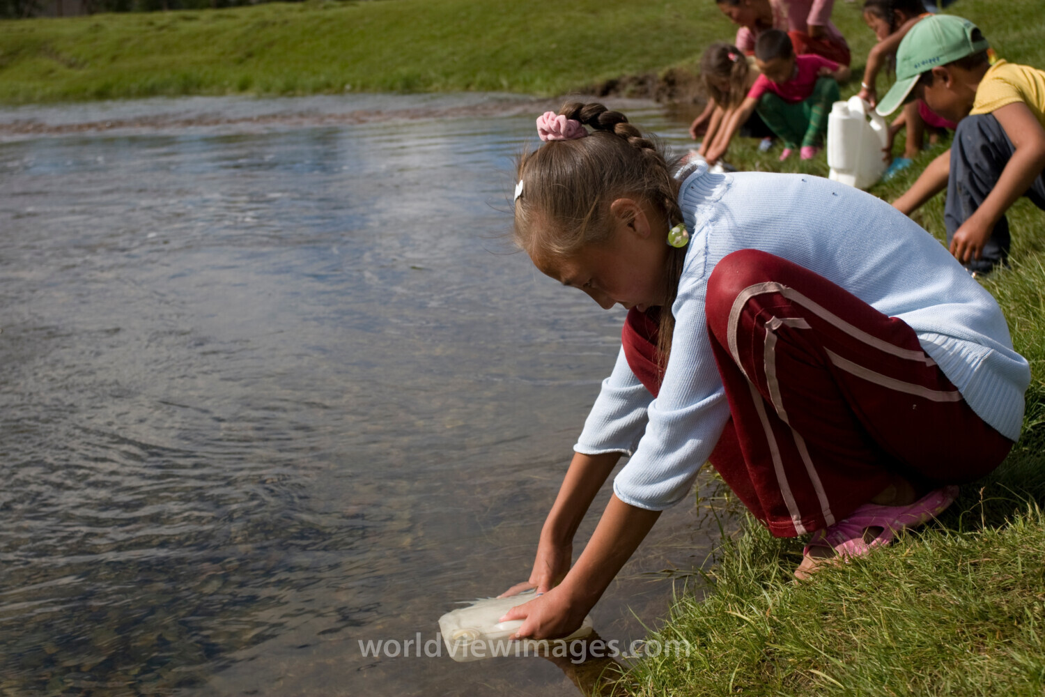 Children in Mongolia