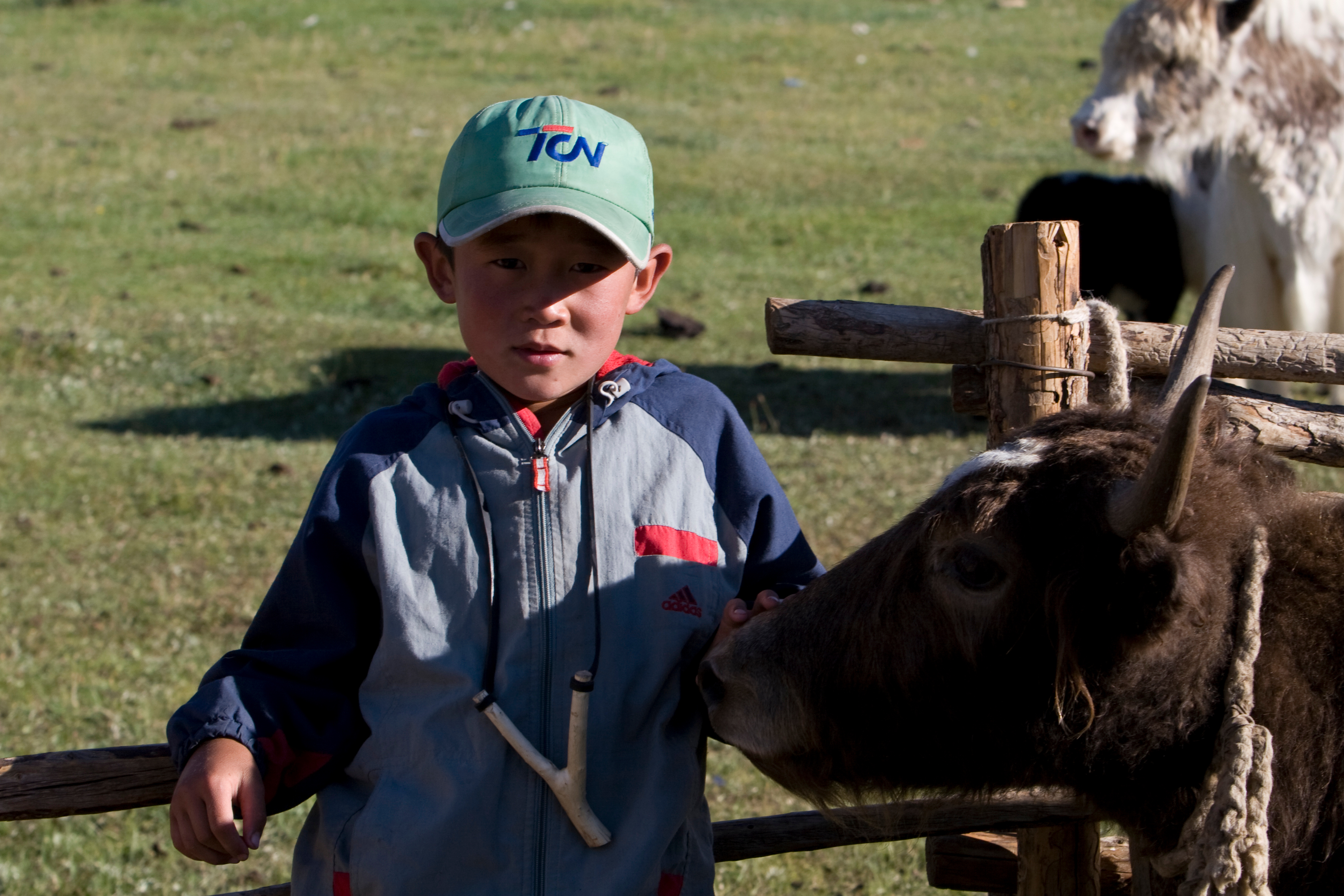 Boy in Mongolia