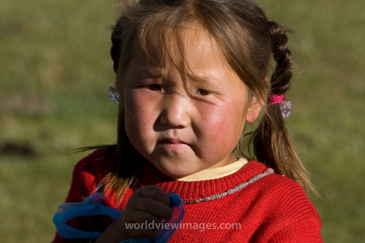 Girl in Mongolia