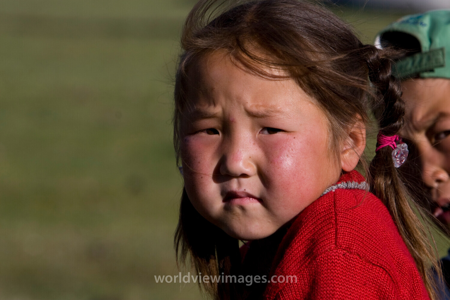 Girl in Mongolia