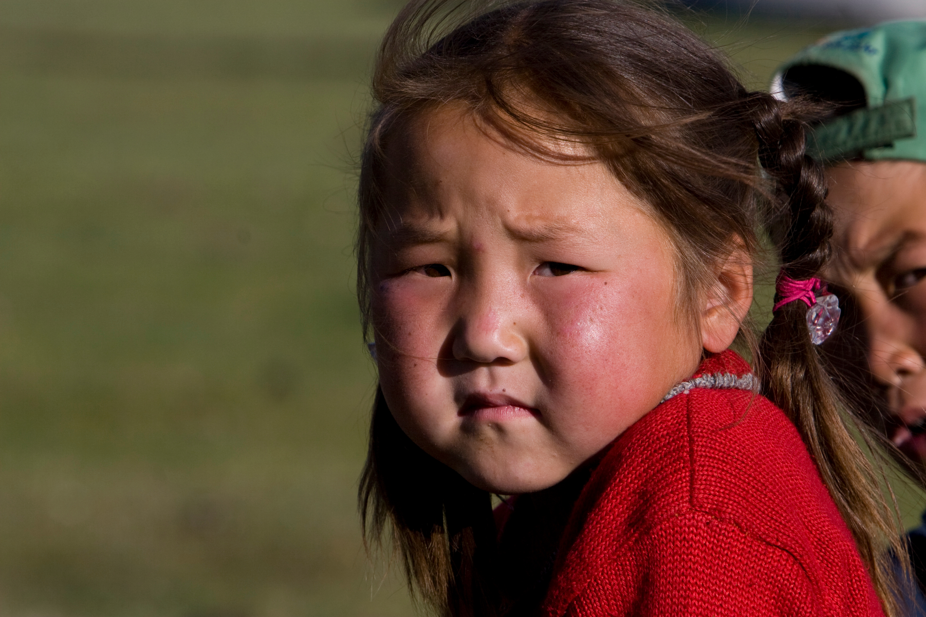 Girl in Mongolia