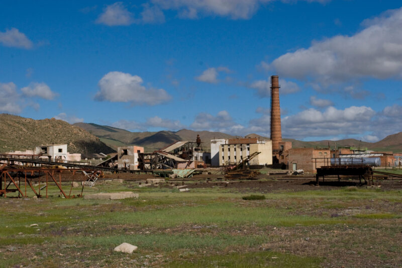 Old Russian Factory — Old factory from Russian days in Mongolia — Mongolia