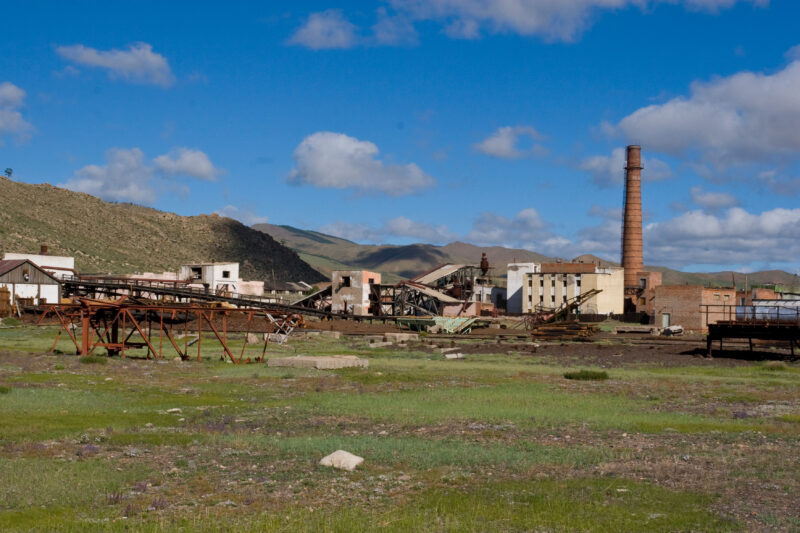 Old Russian Factory — Old factory from Russian days in Mongolia — Mongolia