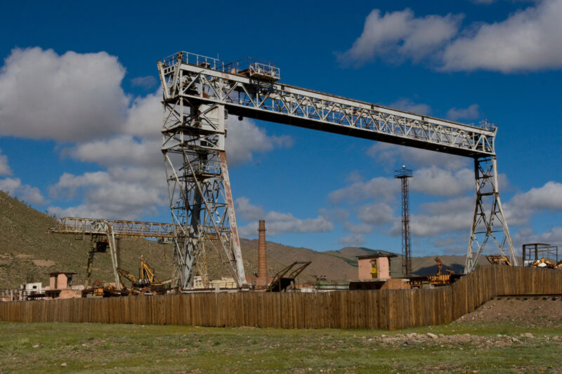 Old Russian Factory — Old factory from Russian days in Mongolia — Mongolia