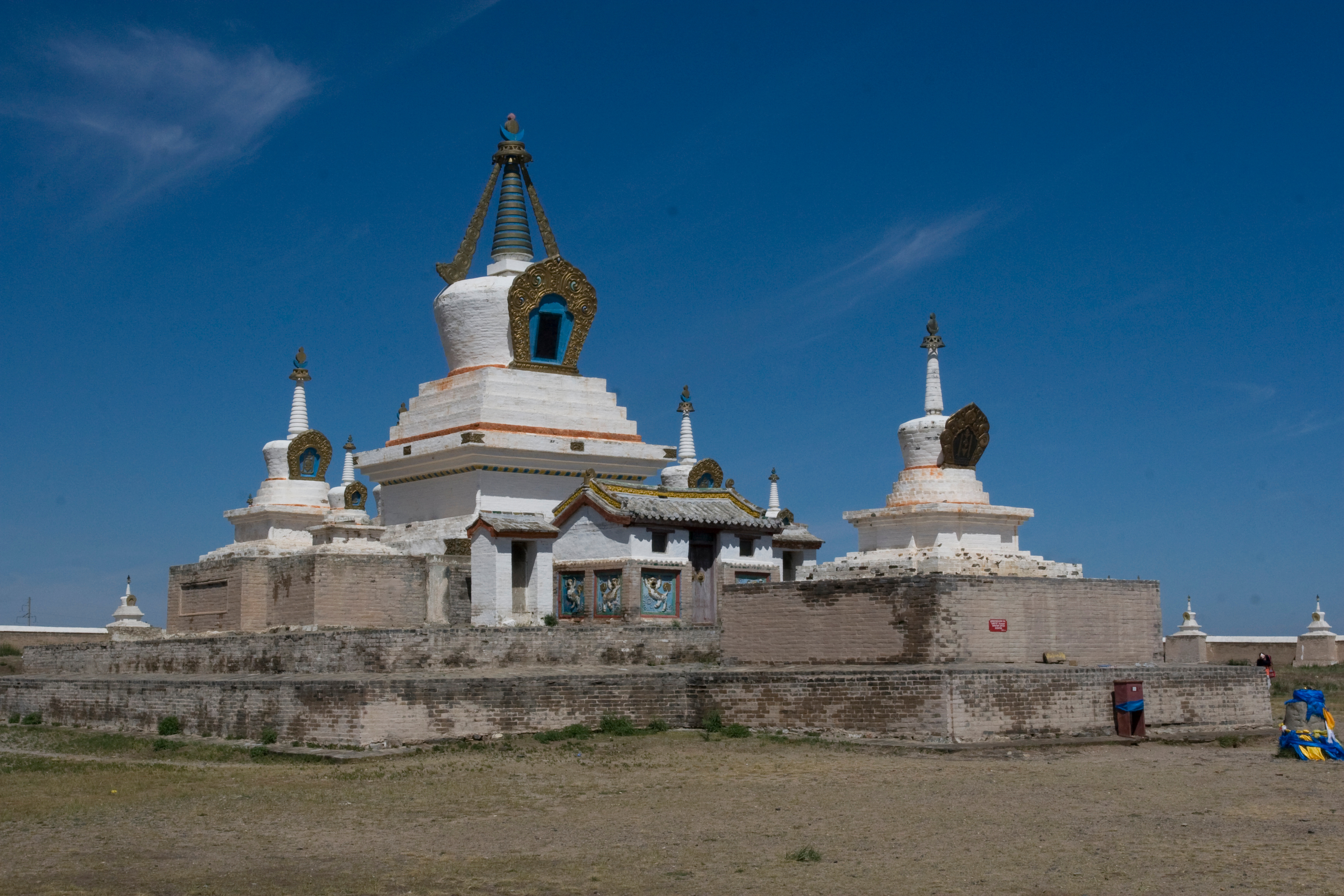 Buddhist Temple in Rural Mongolia