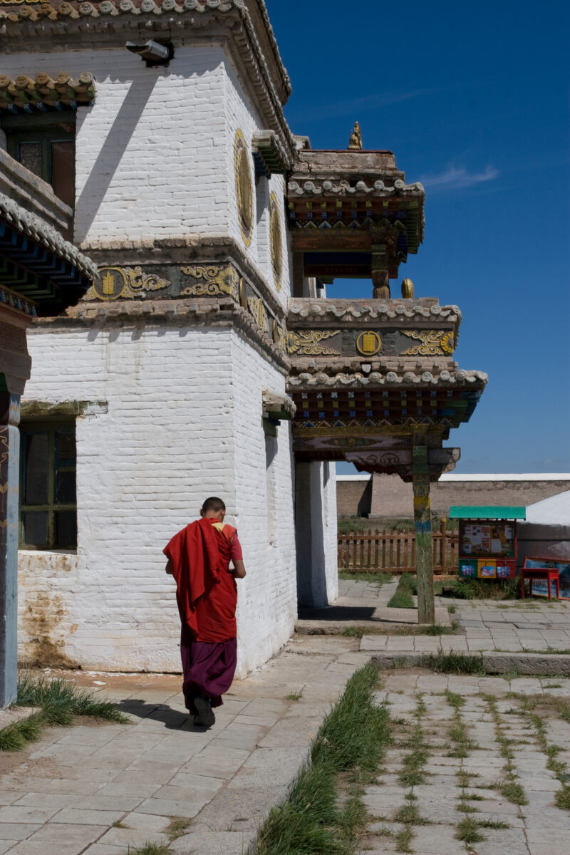 Buddhist Temple in Rural Mongolia — Buddhism, Mongolia, temple, pagoda, buddhist