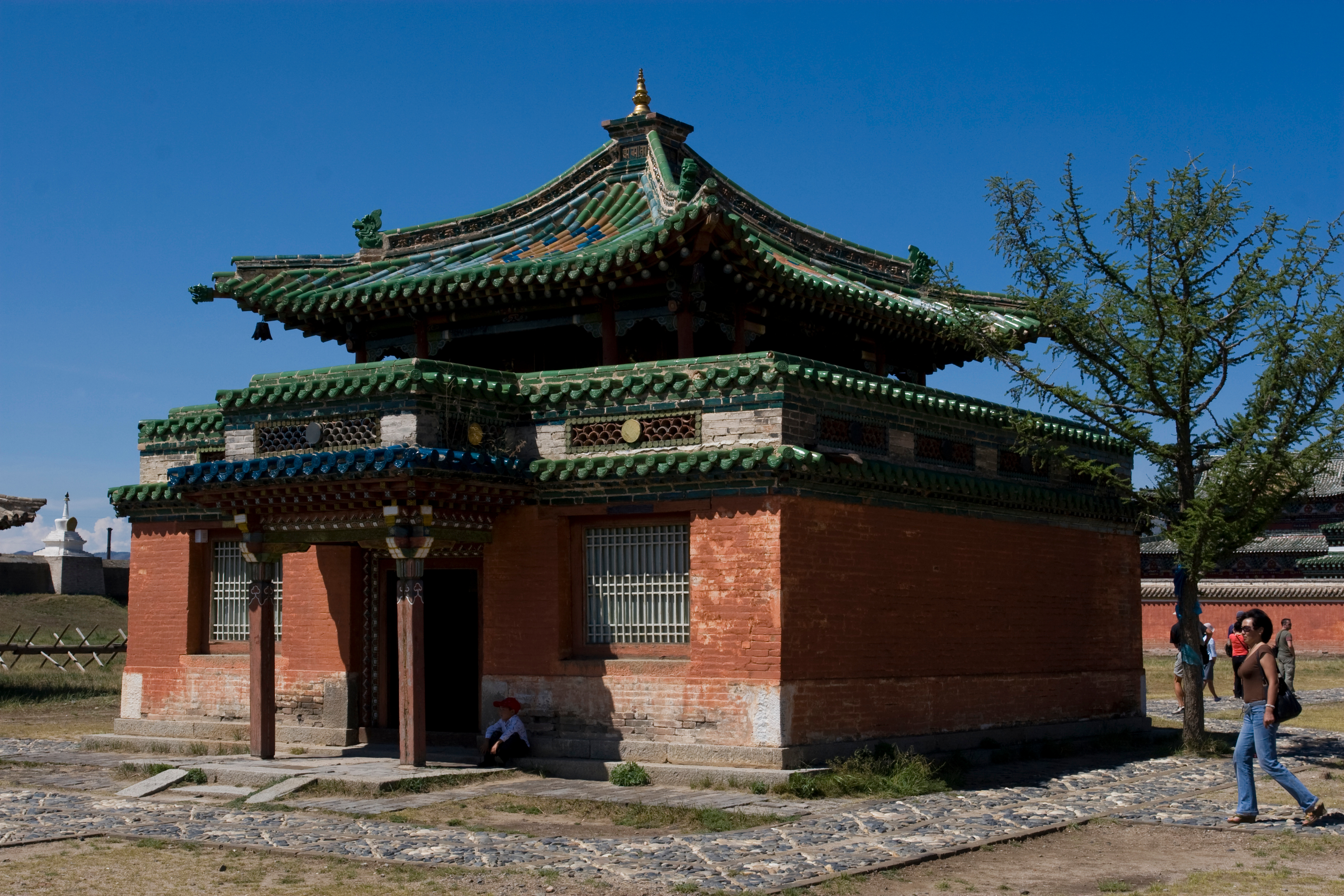 Buddhist Temple in Rural Mongolia