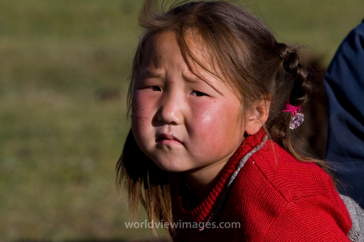 Girl in Mongolia