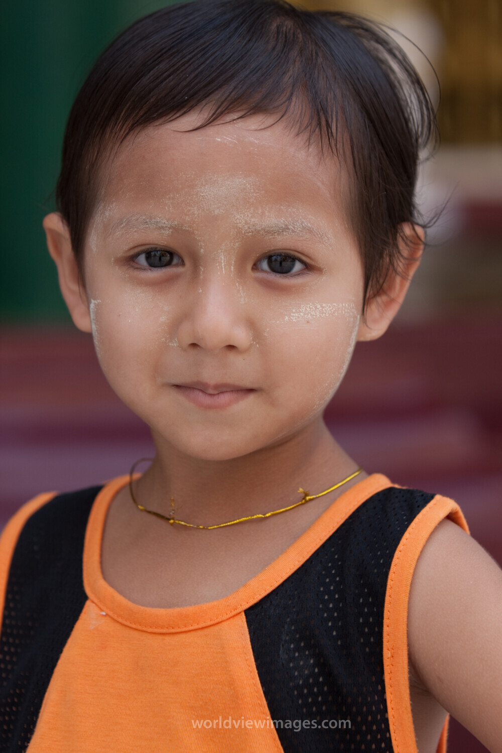 Girl in Myanmar