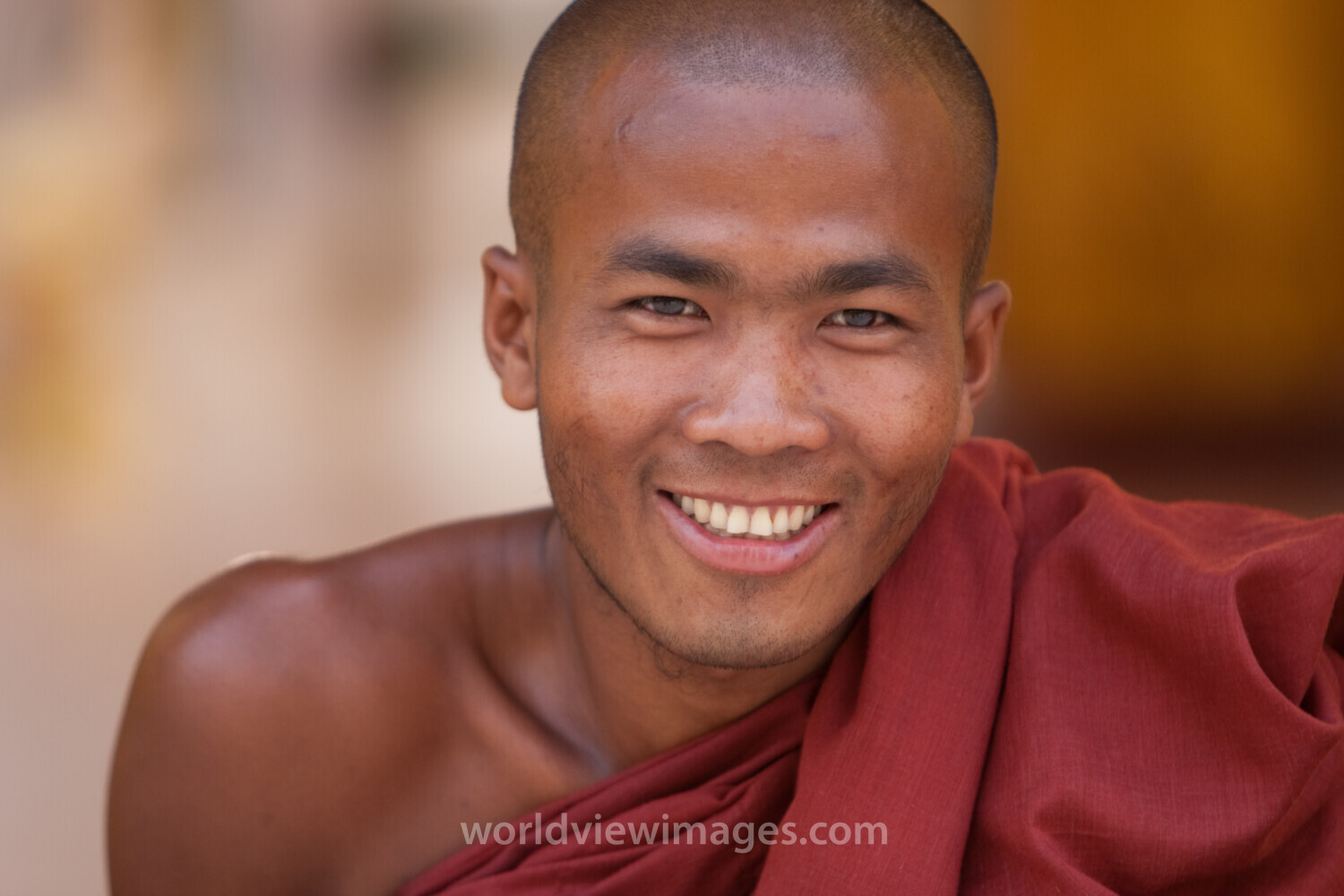 Buddhist Monk in Myanmar