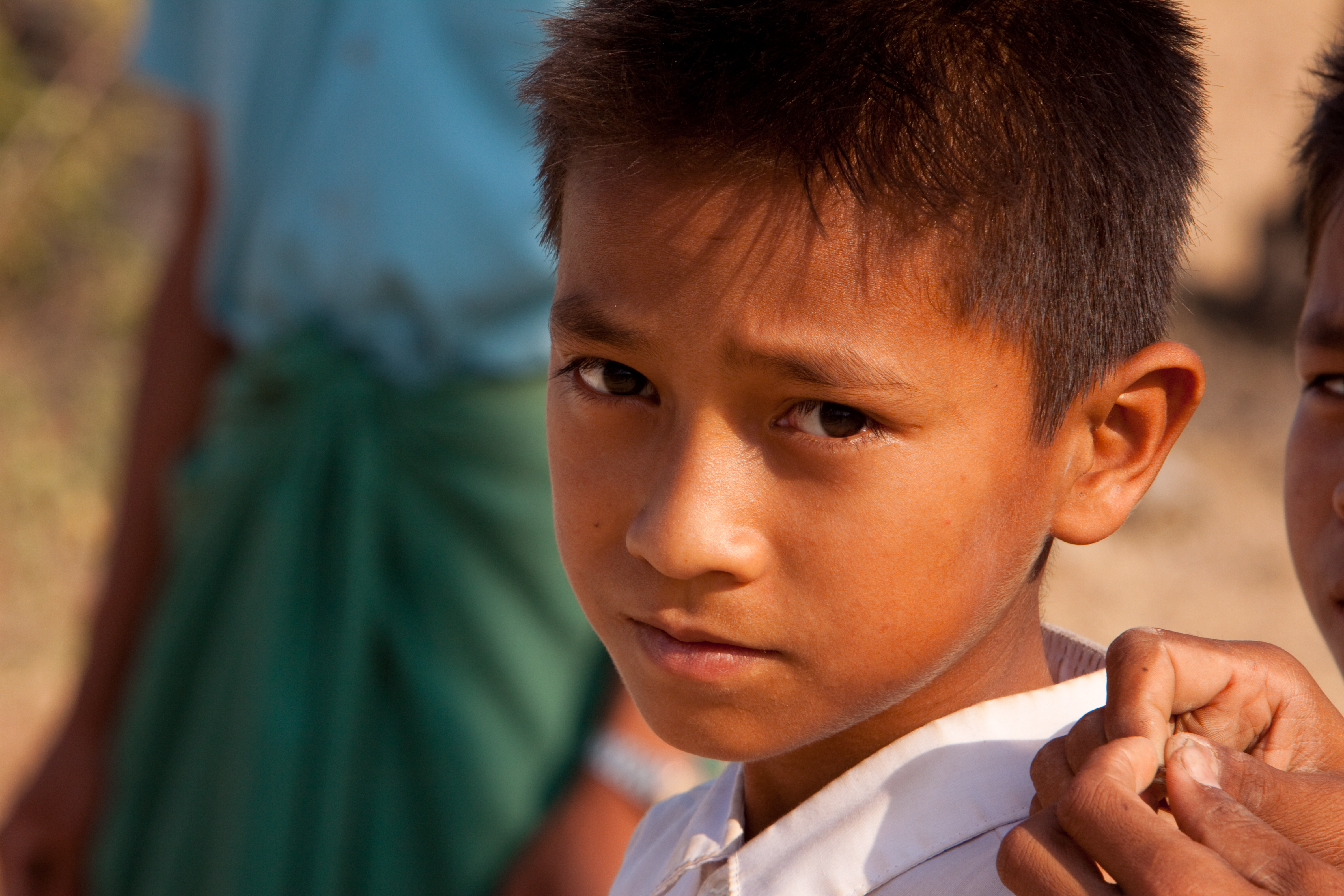 Boy in Myanmar