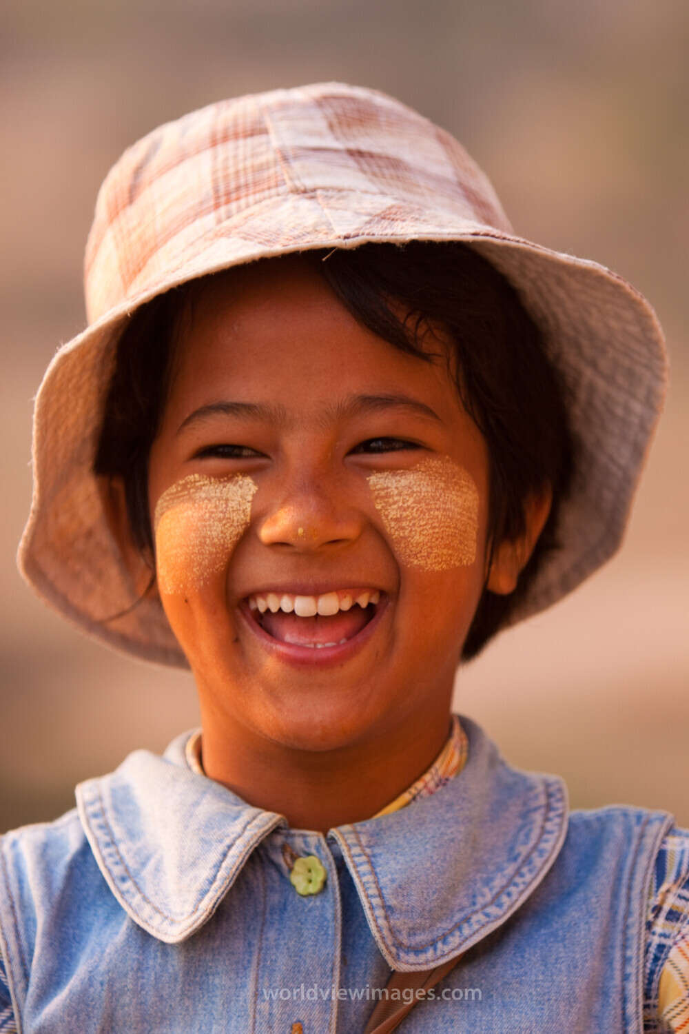 Girl in Myanmar