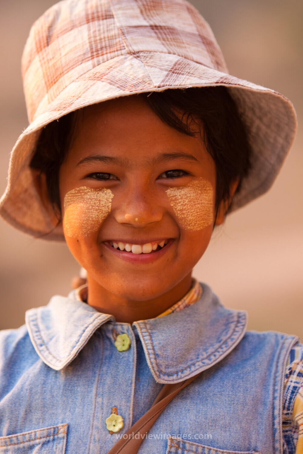 Girl in Myanmar