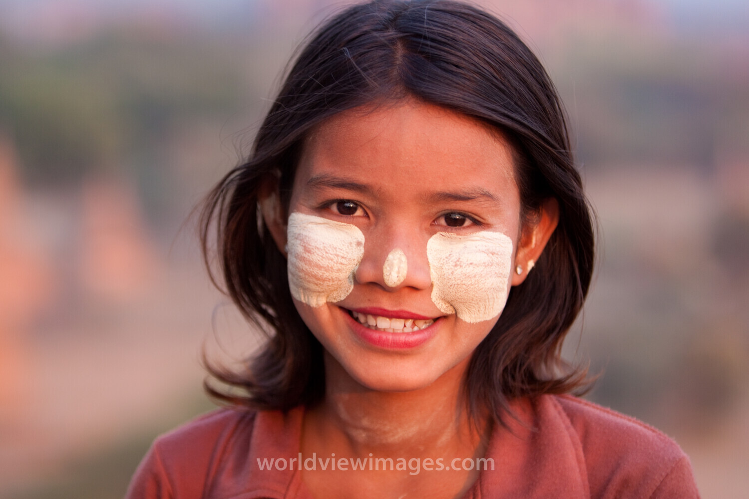 Girl in Myanmar