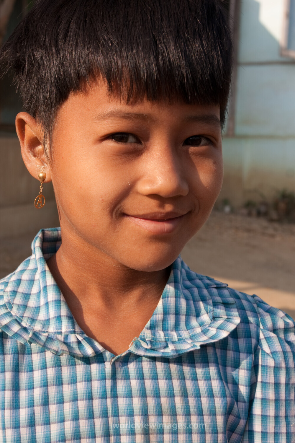 Girl in Myanmar