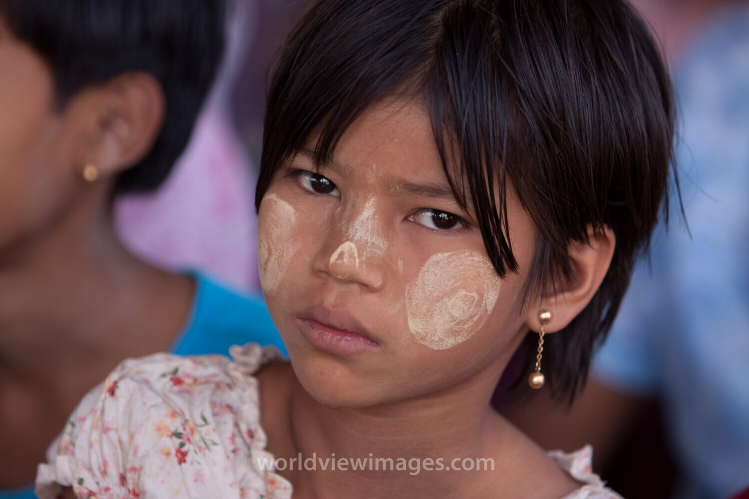 Girl in Myanmar