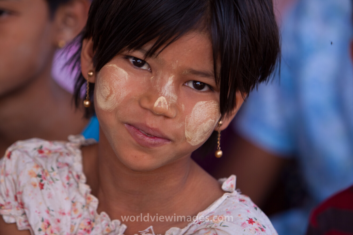 Girl in Myanmar