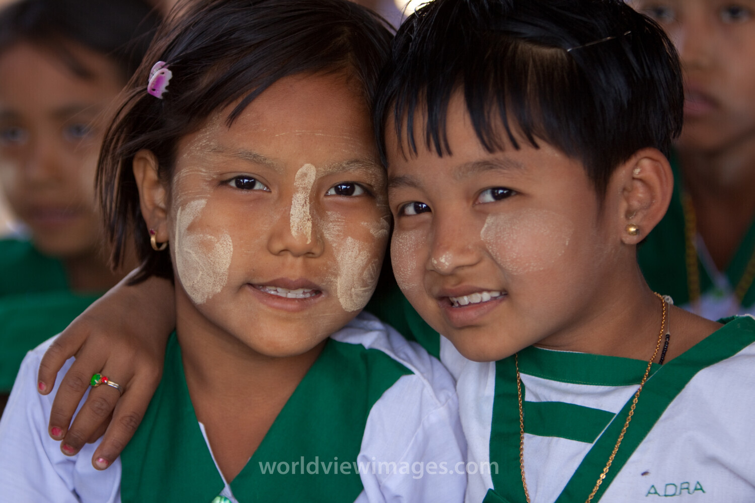 Students in Myanmar