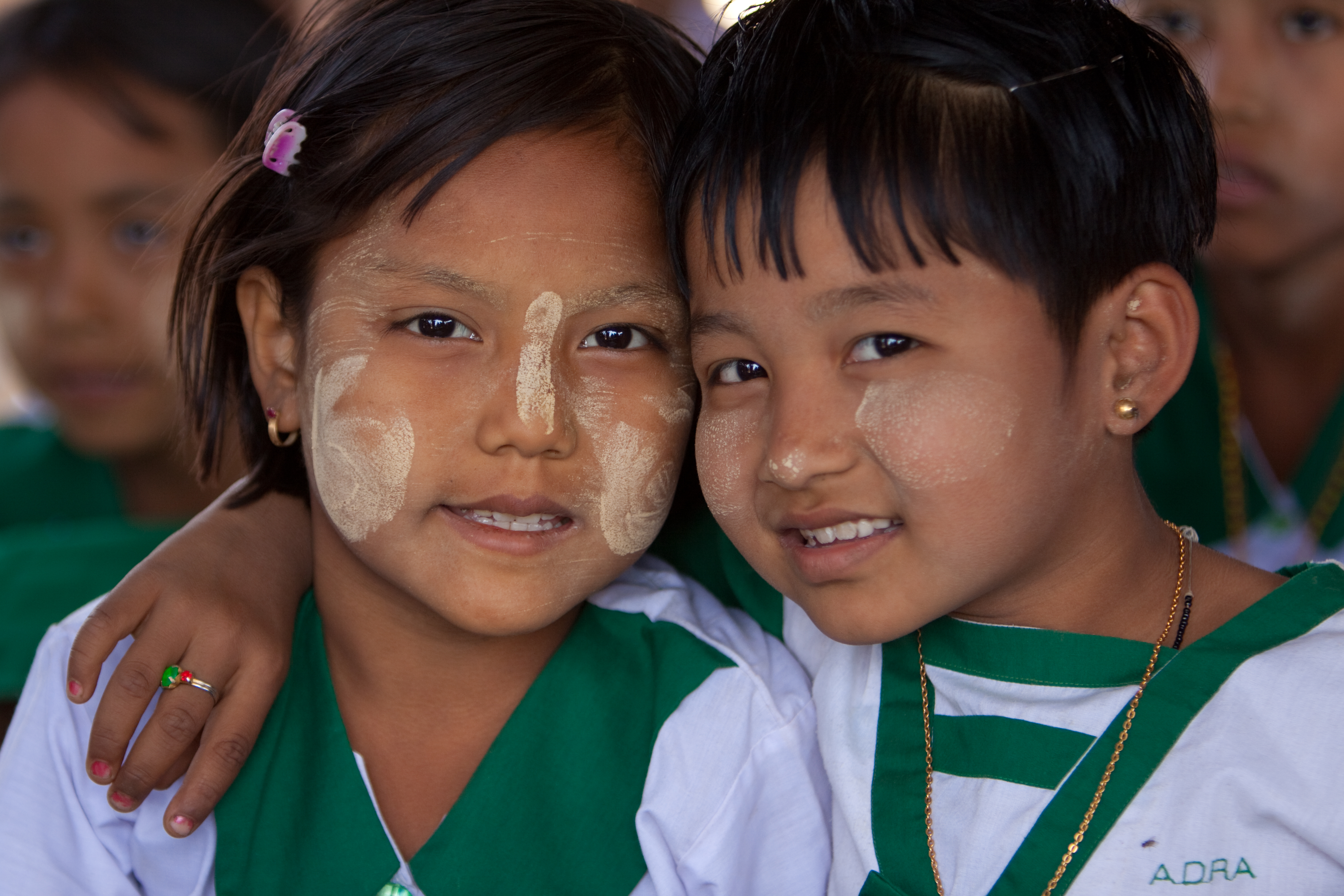 Students in Myanmar