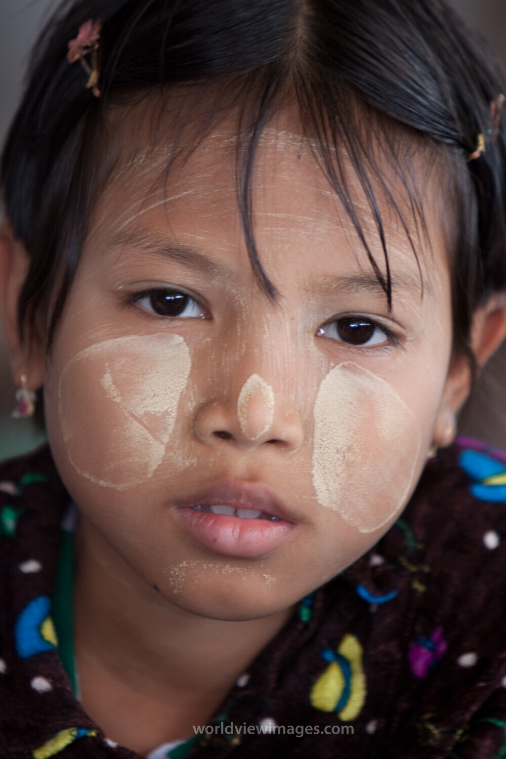 Girl in Myanmar