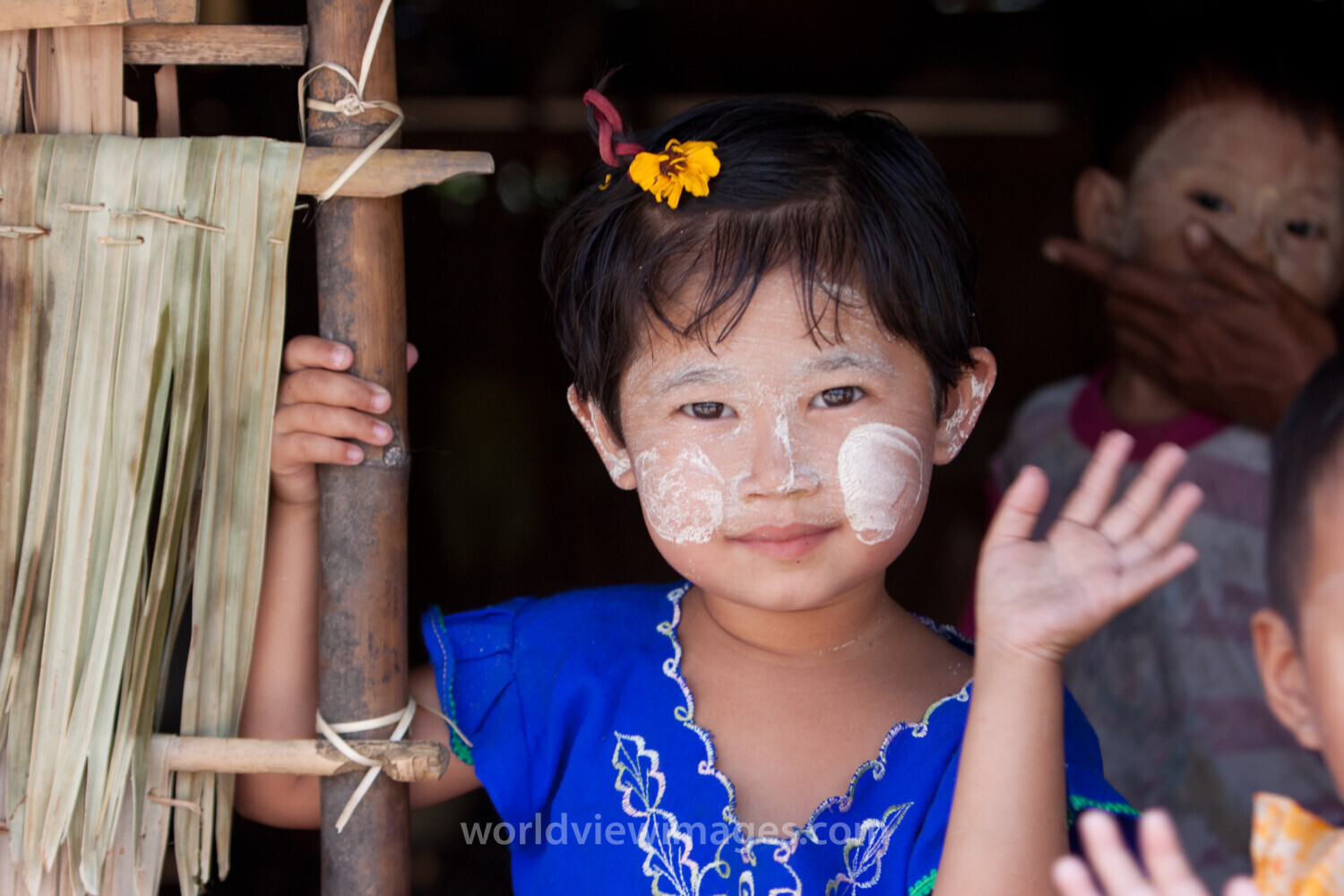 Girl in Myanmar