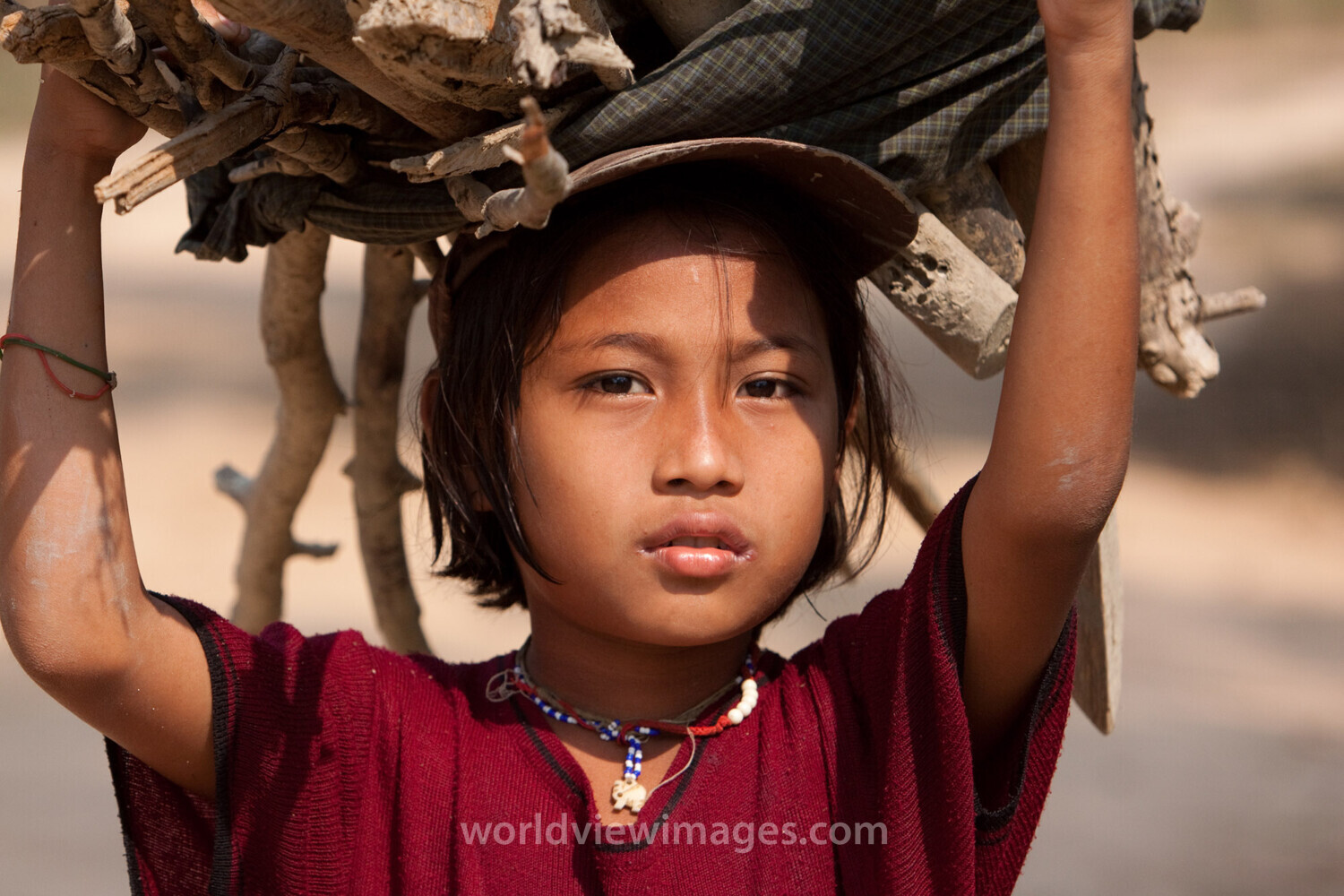 Girl in Myanmar