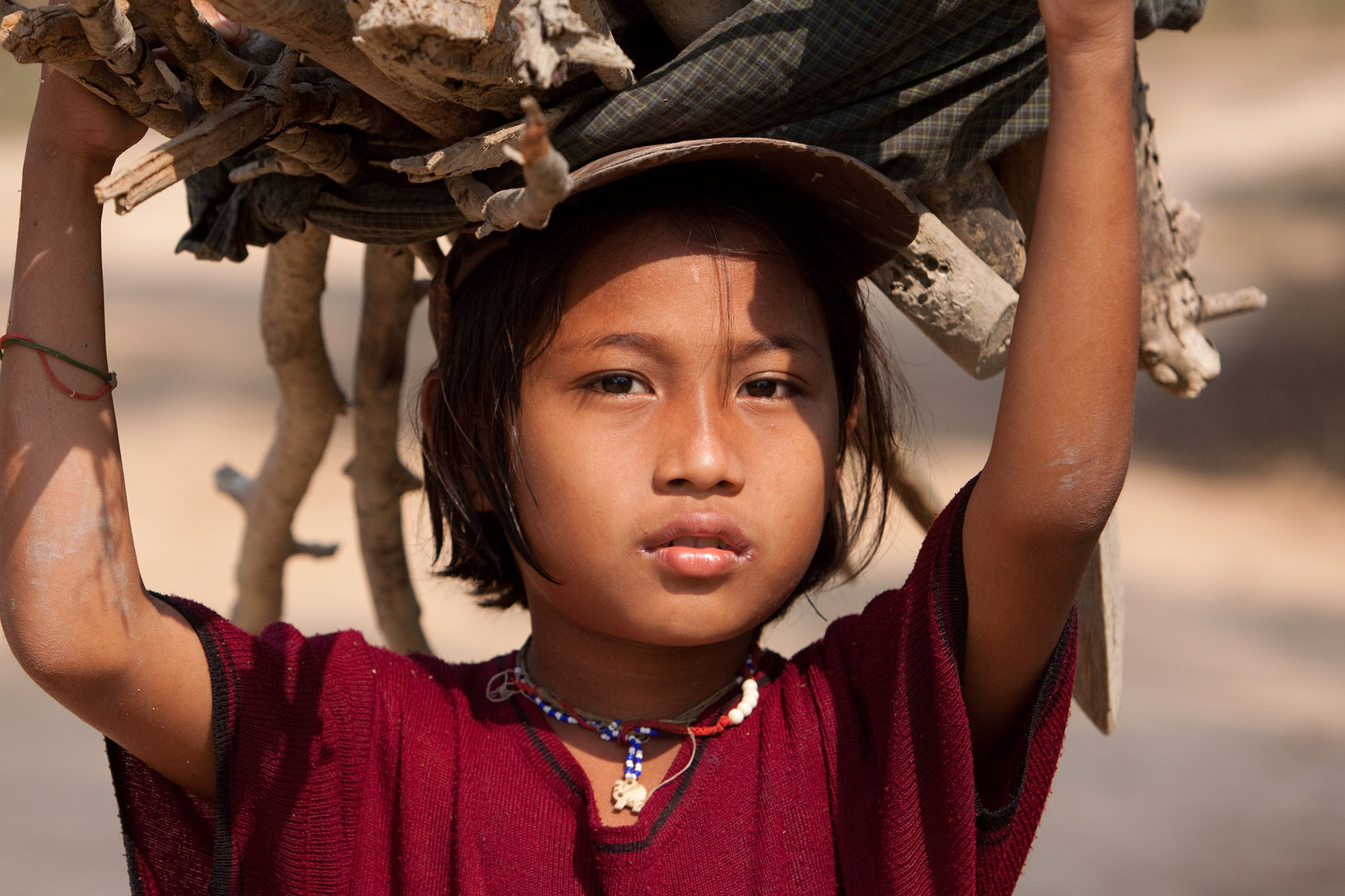 Girl in Myanmar