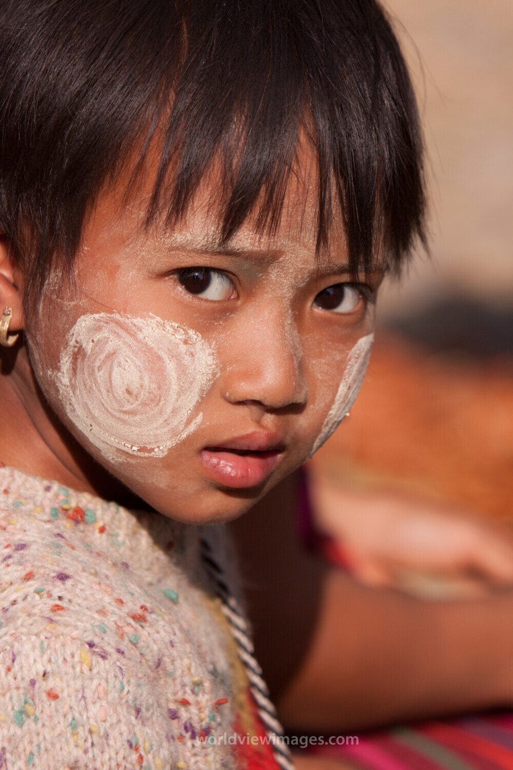 Girl in Myanmar