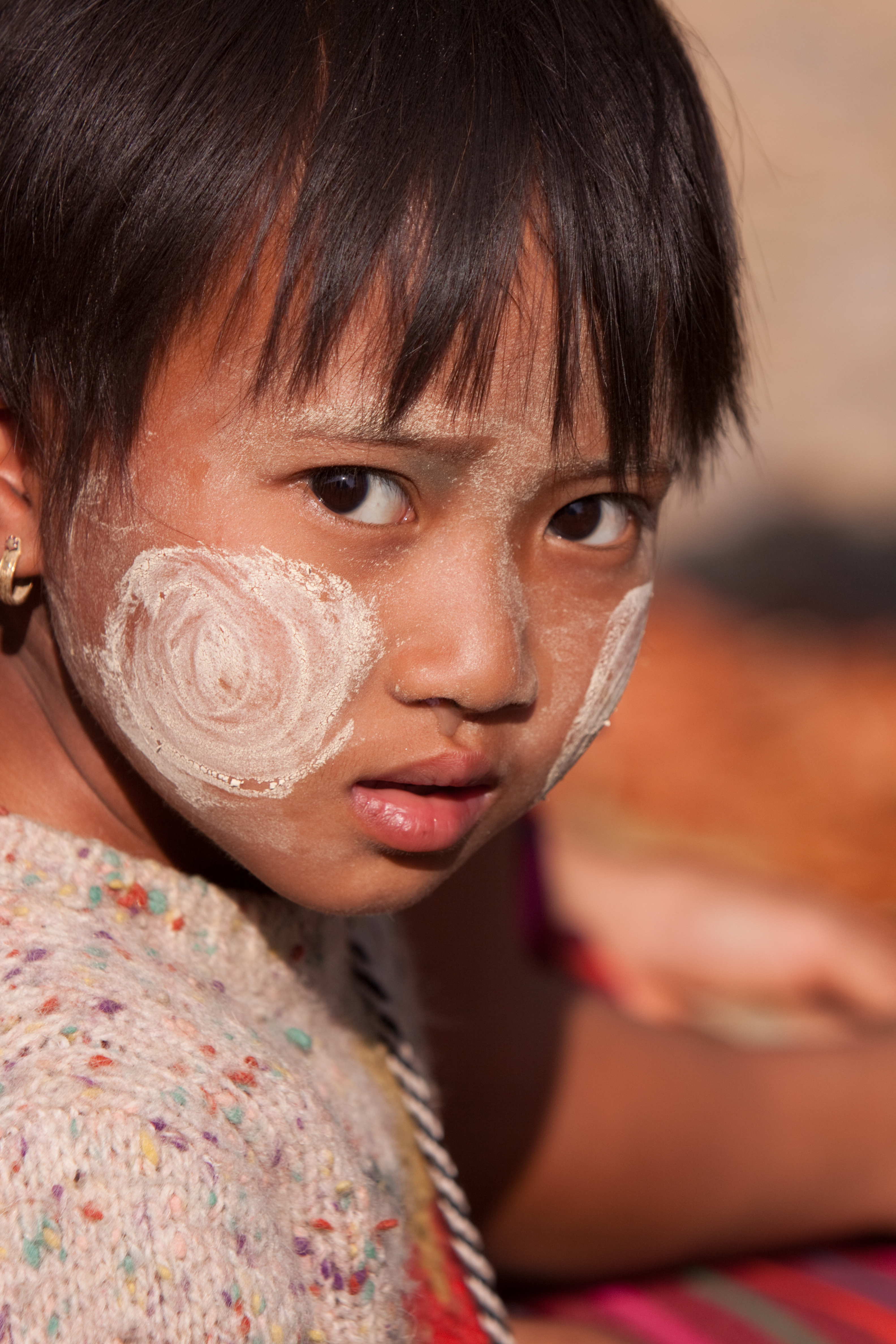 Girl in Myanmar