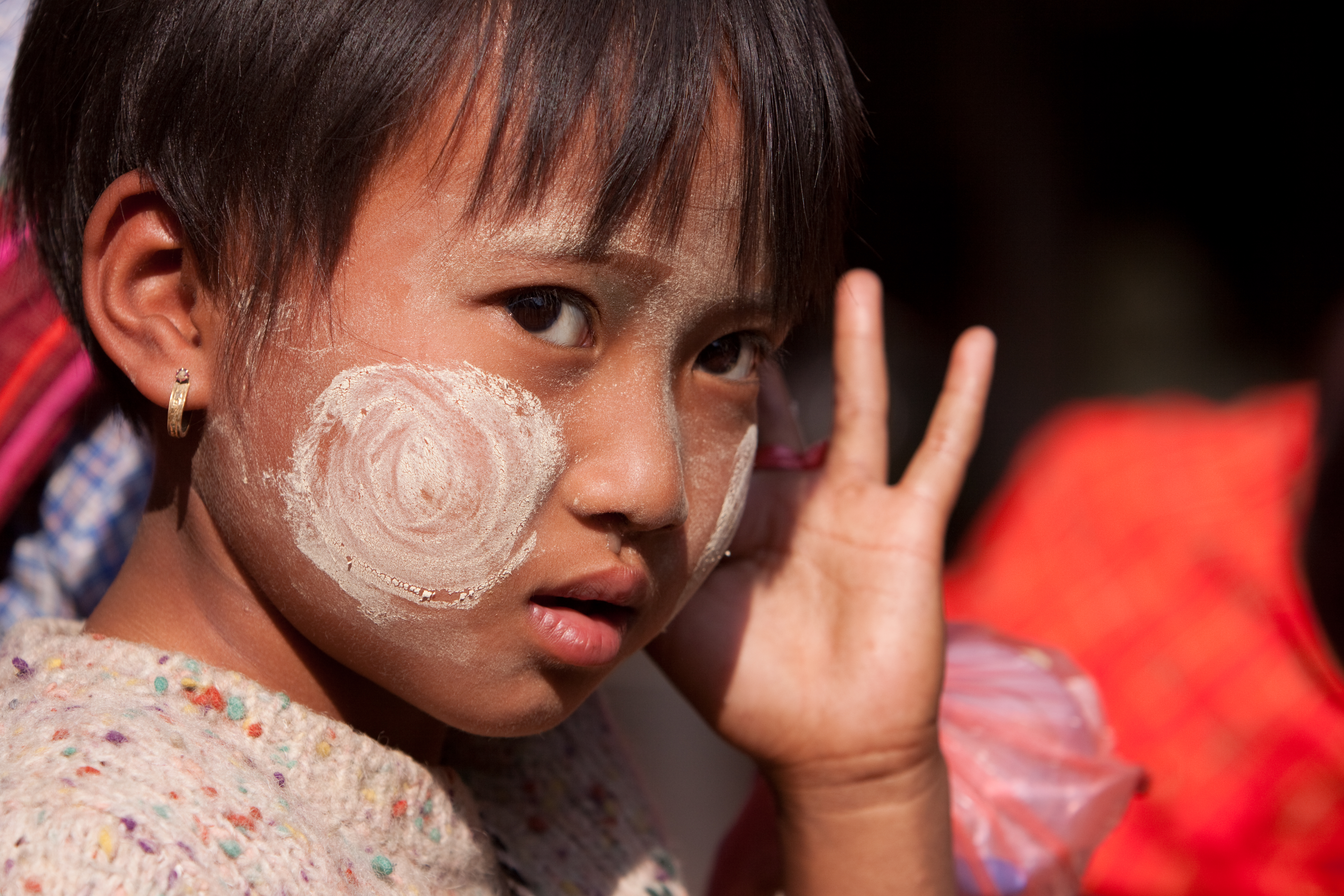 Girl in Myanmar