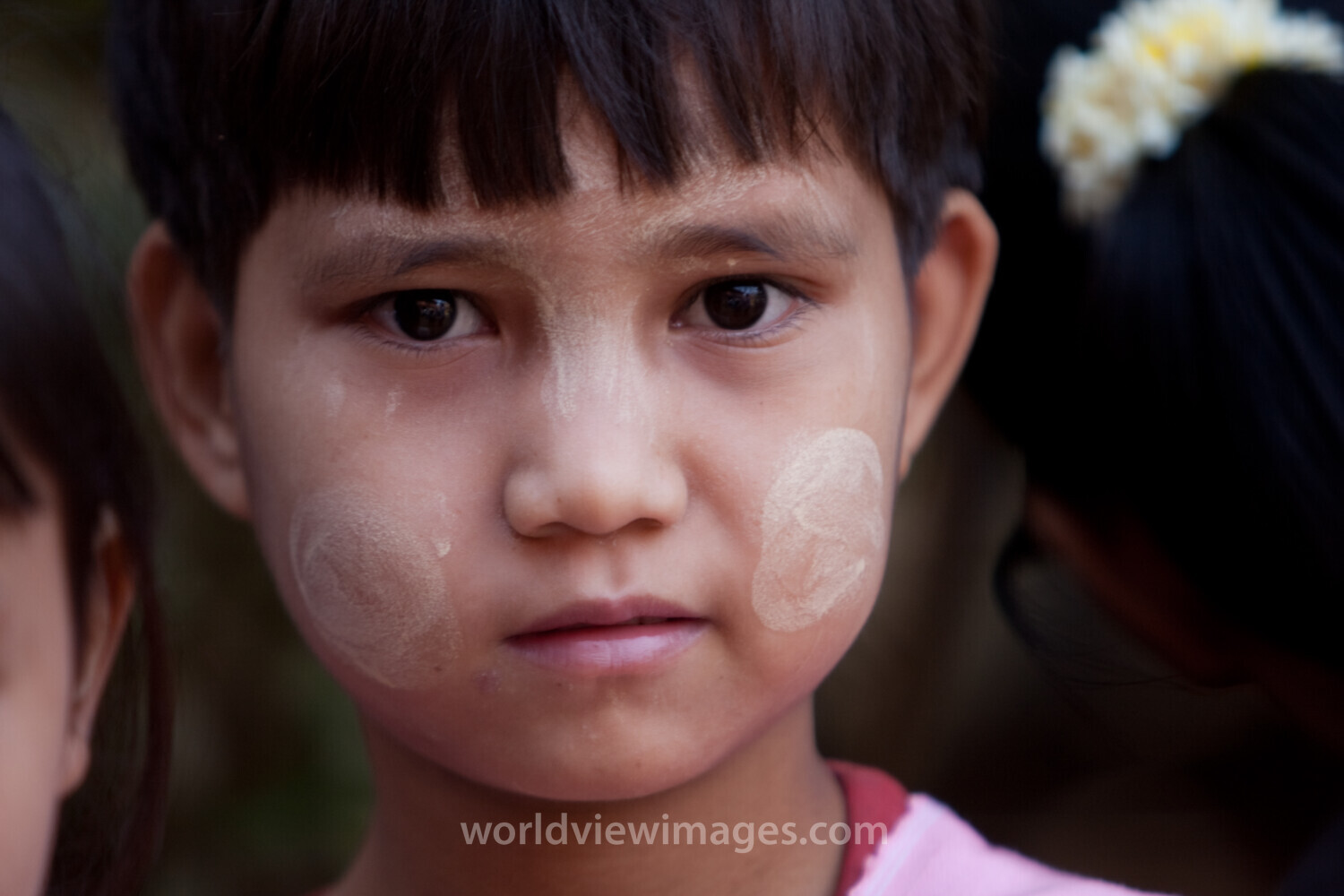 Girl in Myanmar