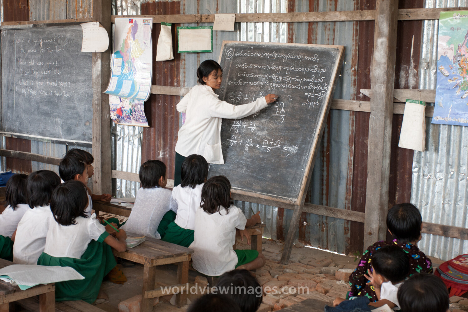 Karen Students in Myanmar