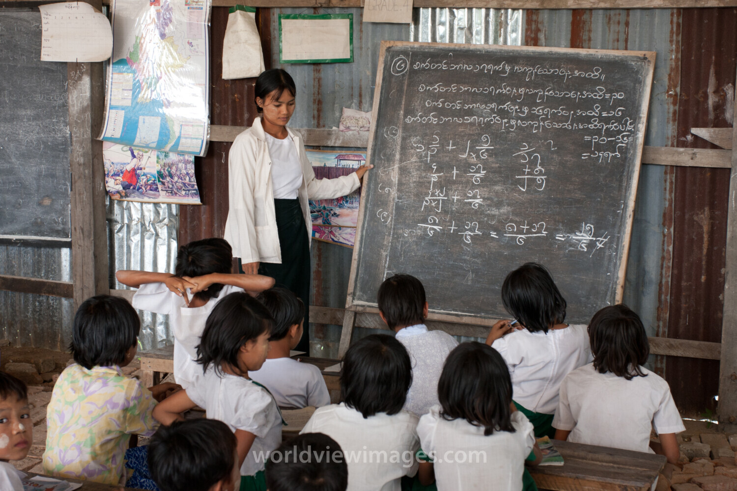 Karen Students in Myanmar