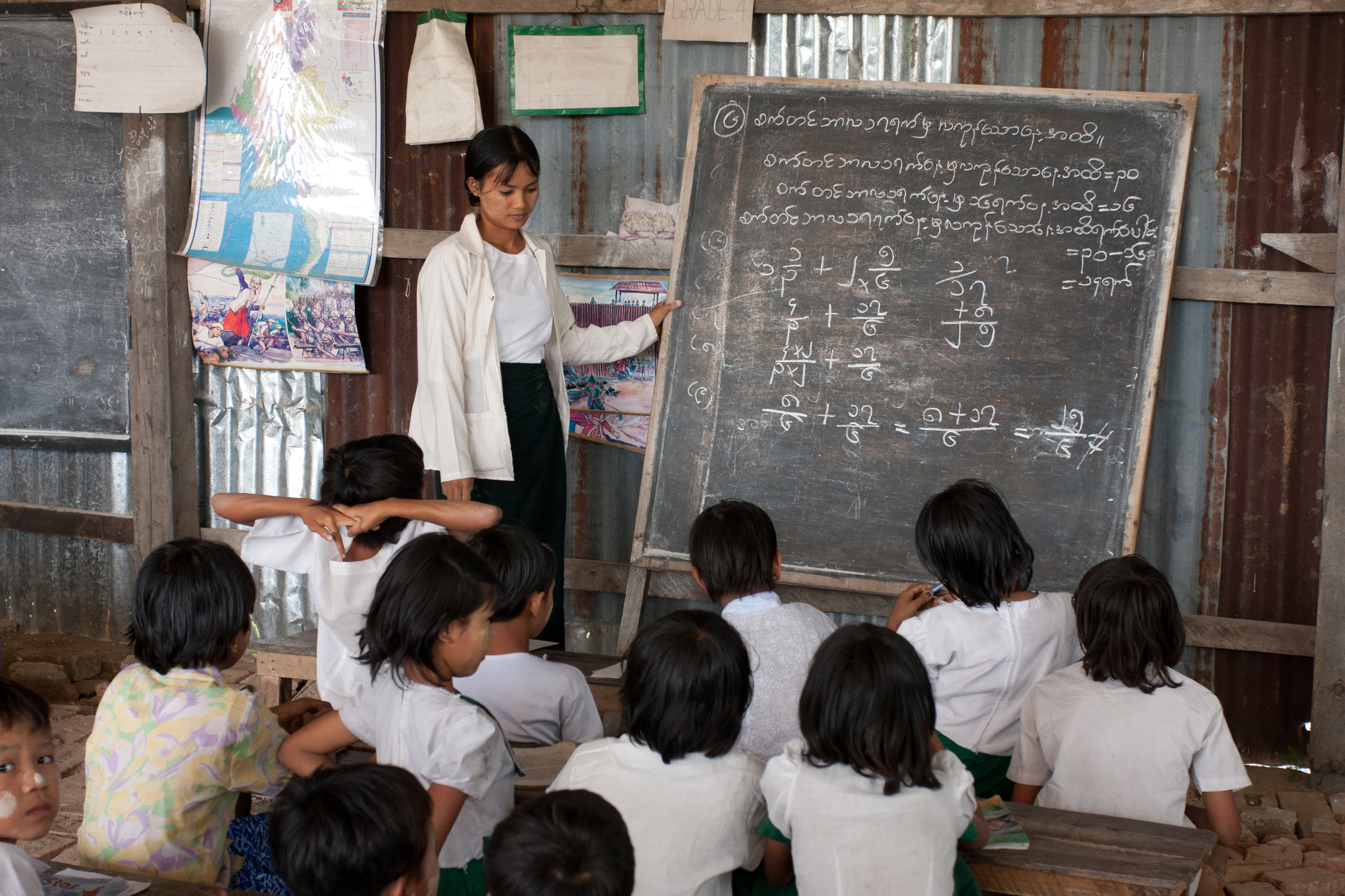 Karen Students in Myanmar