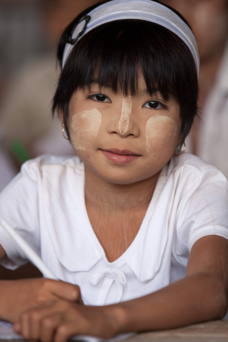 Karen Students in Myanmar — Karen children living in the Irrawaddy Delta region of Burma that was devistated by Cyclone Nargis — Burma, Myanmar, Karen, child...