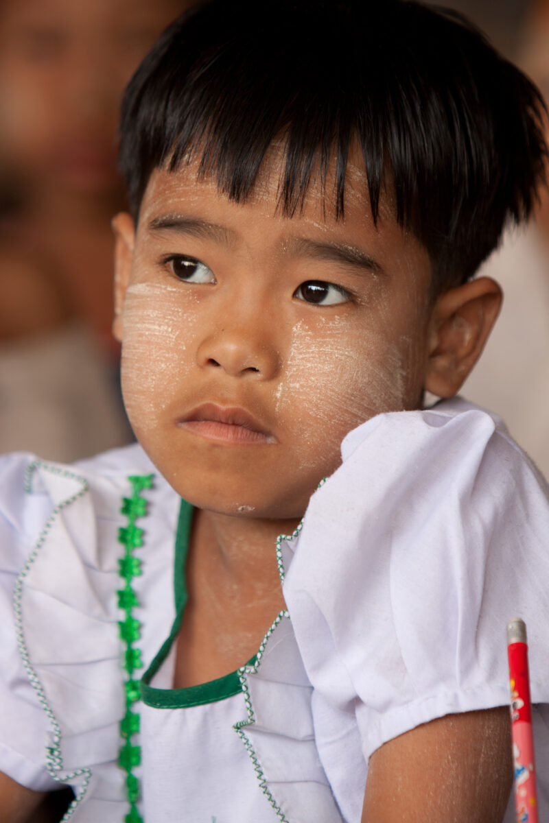 Karen Students in Myanmar — Karen children living in the Irrawaddy Delta region of Burma that was devistated by Cyclone Nargis — Burma, Myanmar, Karen, child...
