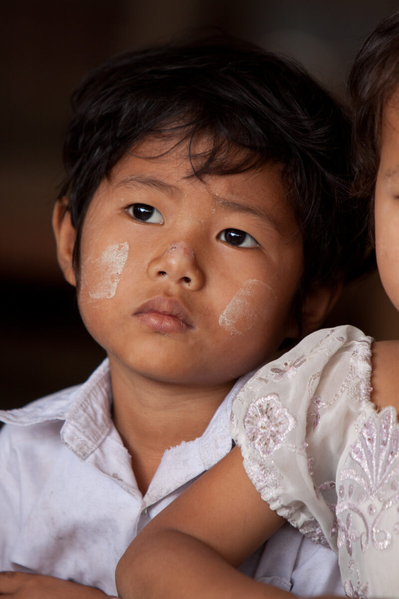 Karen Students in Myanmar — Karen children living in the Irrawaddy Delta region of Burma that was devistated by Cyclone Nargis — Burma, Myanmar, Karen, child...