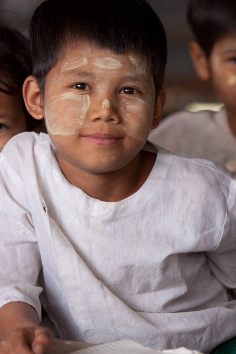 Karen Students in Myanmar — Karen children living in the Irrawaddy Delta region of Burma that was devistated by Cyclone Nargis — Burma, Myanmar, Karen, child...