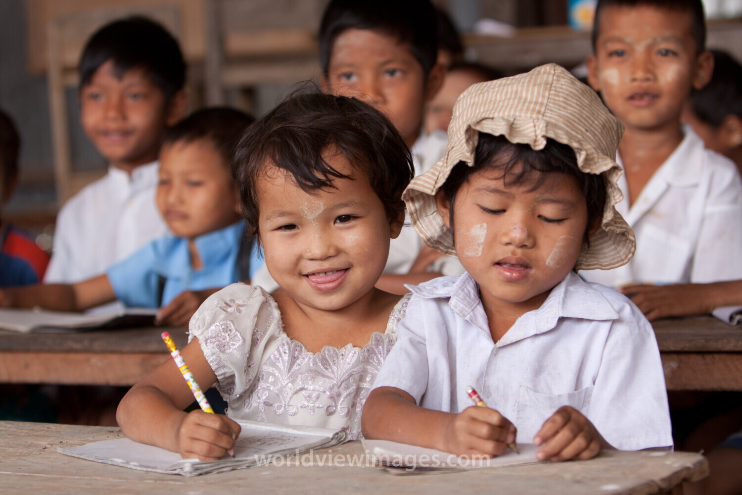 Karen Students in Myanmar