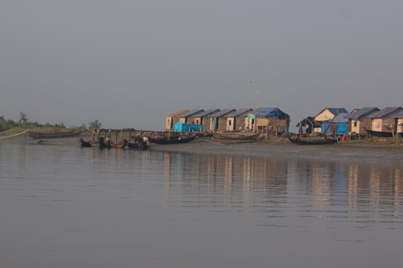 Emergency Shelters After the Storm — Emergency shelters established for people living in the Irrawaddy Delta region of Burma after the region was destroyed b...