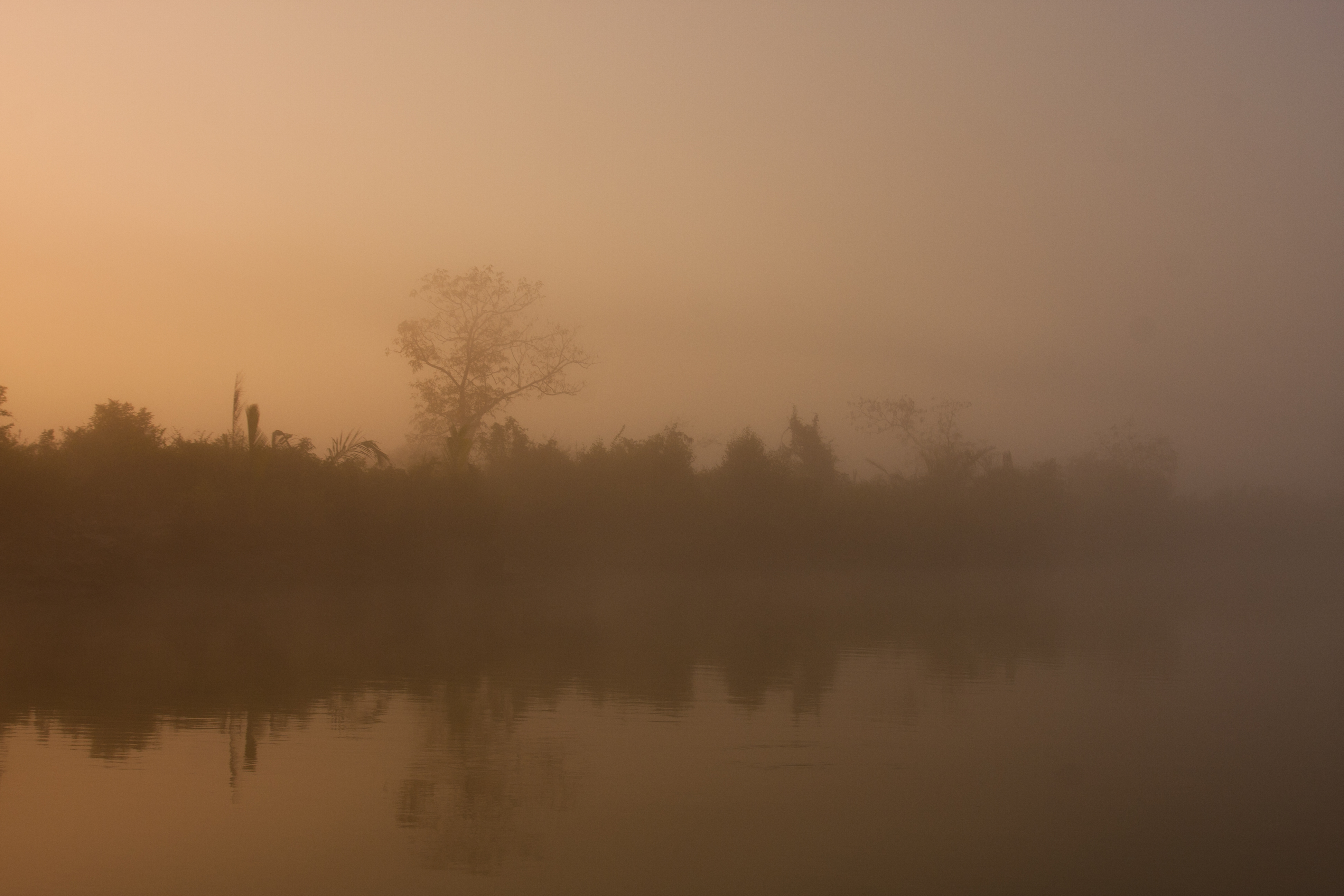 Sunrise in the Irrwady Delta