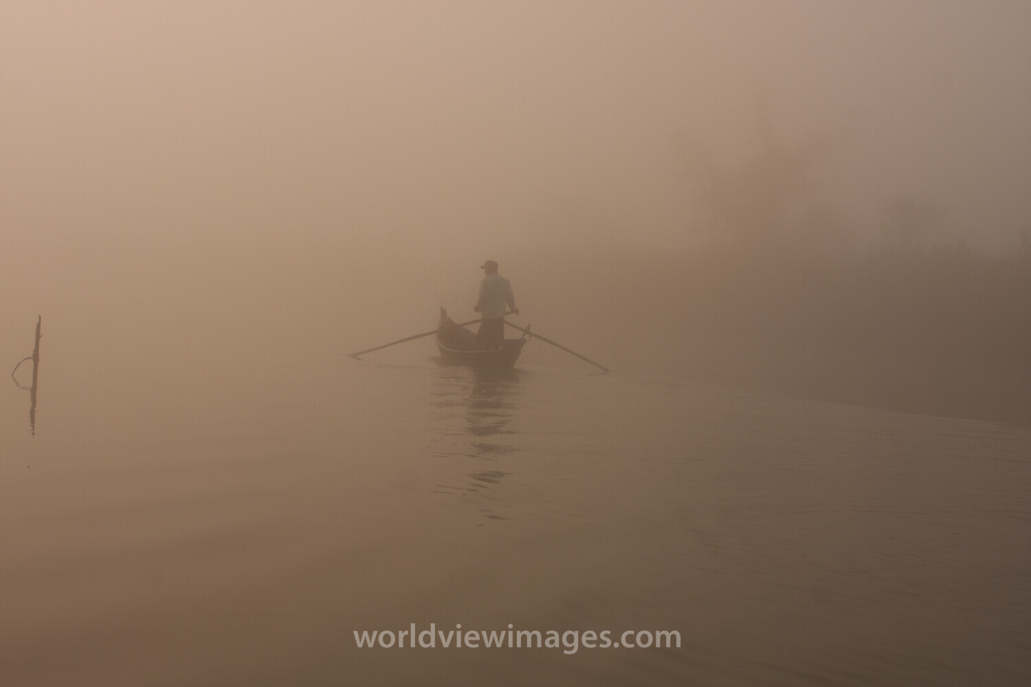 Sunrise in the Irrwady Delta