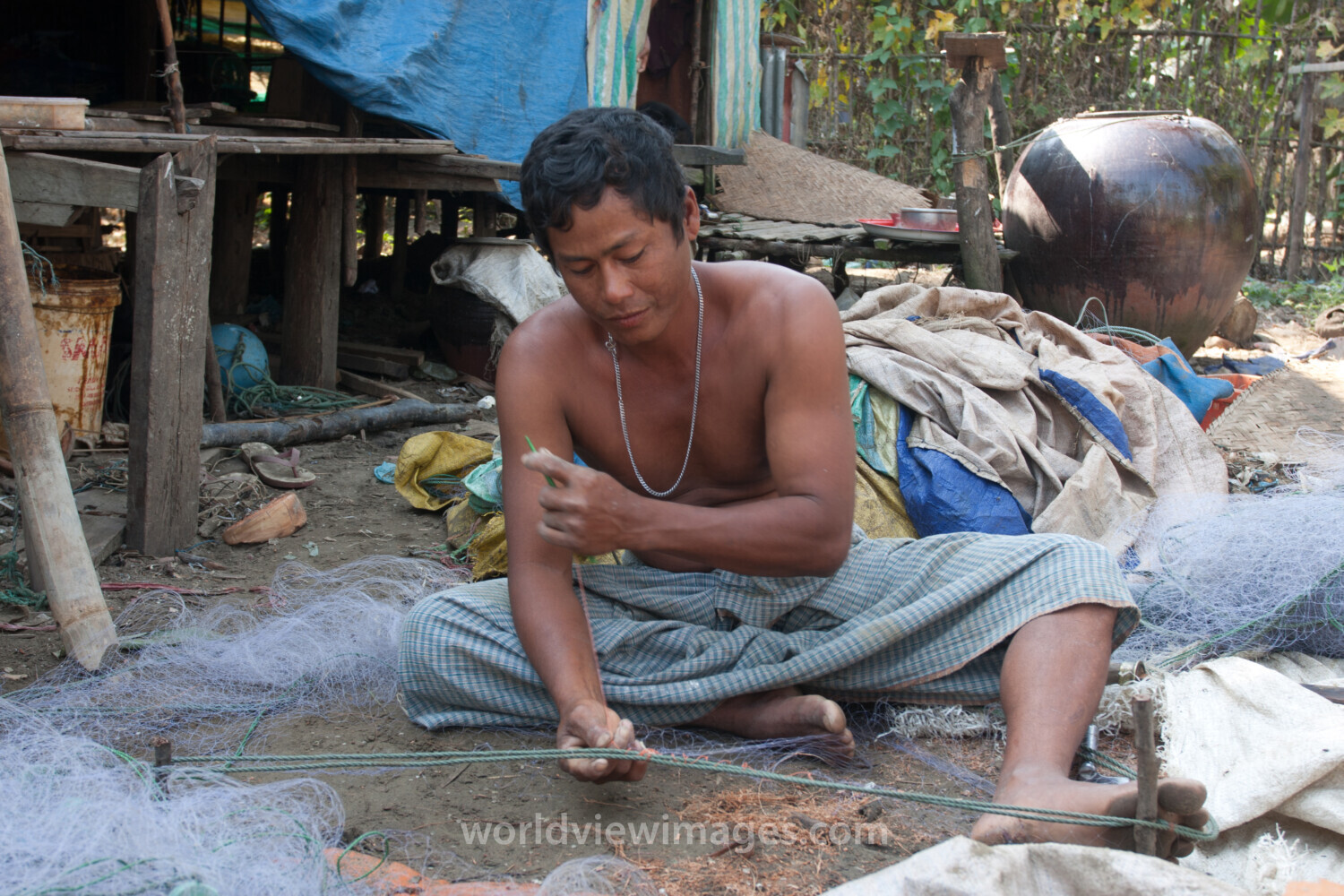 Mending Nets in the Delta