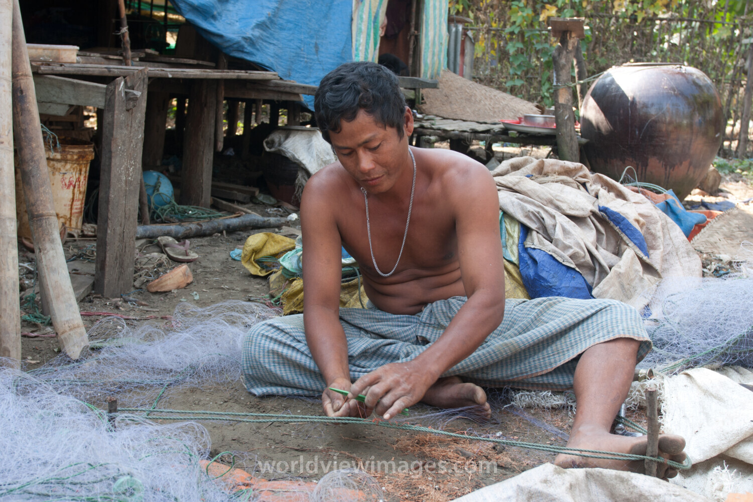 Mending Nets in the Delta